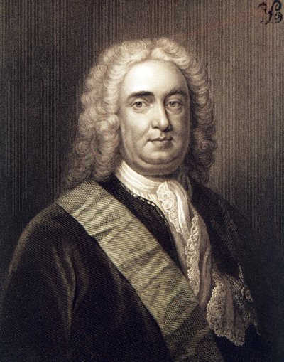 Robert Walpole (1676-1745) 1st Earl of Orford by English School
